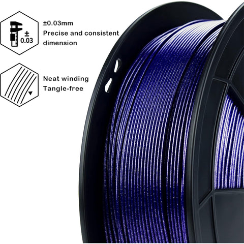Ziro 'Diamond' Glitter-PLA 3D Printer Filament 1.75mm