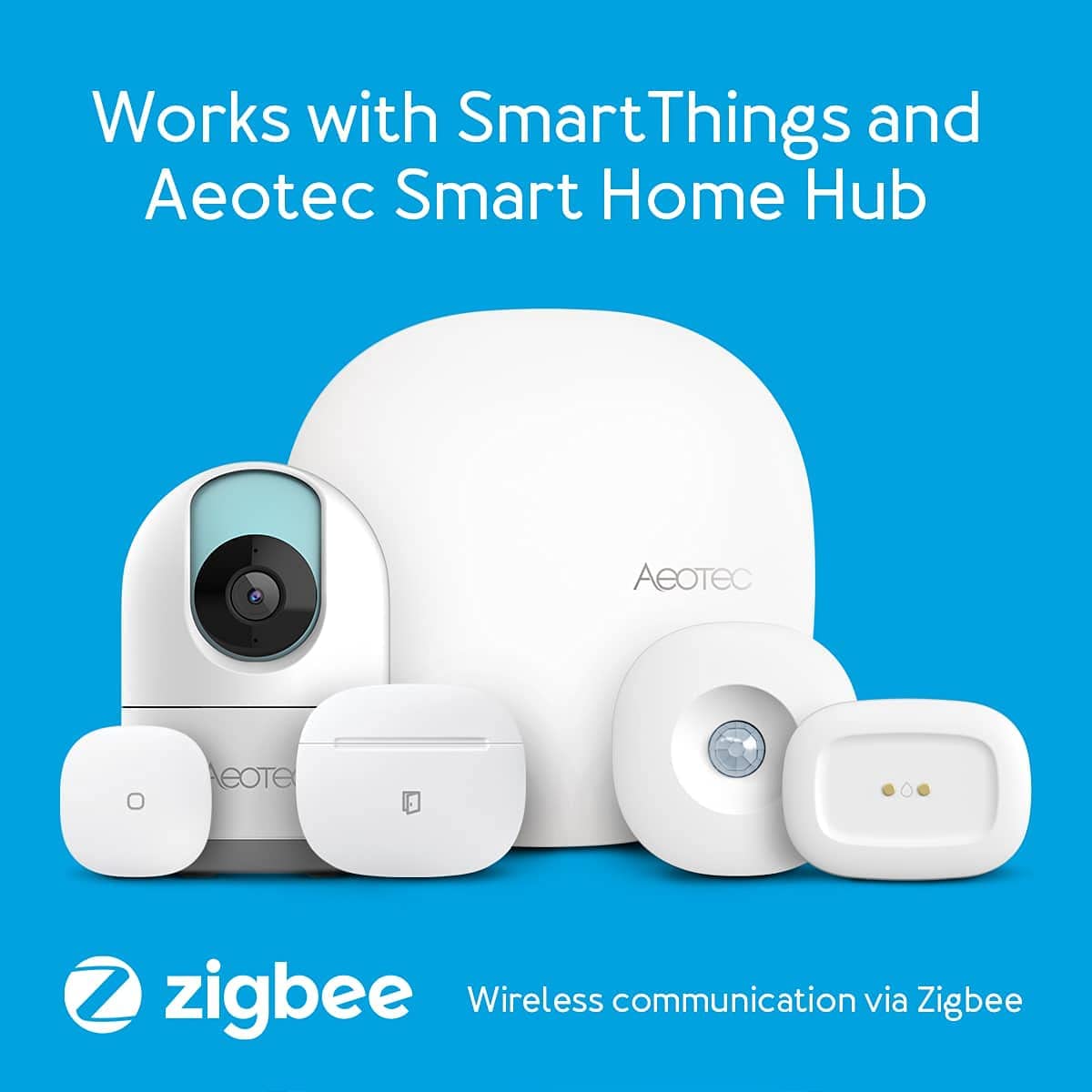 (USED/OPEN-BOX) Aeotec GP-AEOMPSUS Multipurpose Sensor for SmartThings (Zigbee)
