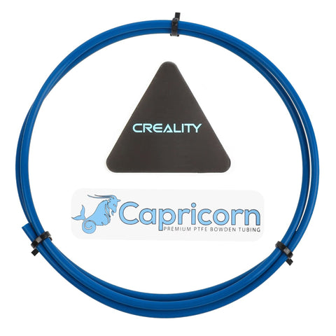 Creality Capricorn Low-Friction PTFE Tubing, 4mm OD x 1.9mm ID, Blue