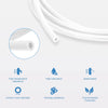 Creality PTFE Tubing, 4mm OD x 2mm ID x 1m Length, White