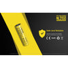 Batteries & Chargers - (2-Pack) Nitecore NL2150 5000mAh Rechargeable 21700 Batteries