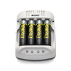 Batteries & Chargers - Maha PowerEx MH-C401FS Smart Pulse AA/AAA Battery Charger W/ Car Adapter