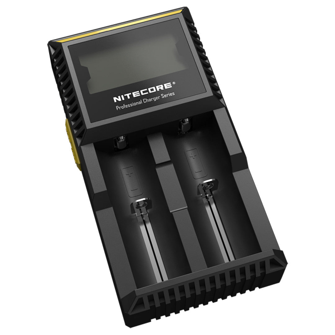 Batteries & Chargers - Nitecore D2 Digital 2-Slot Universal IMR/Li-Ion Battery Charger