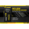Batteries & Chargers - Nitecore D2 Digital 2-Slot Universal IMR/Li-Ion Battery Charger