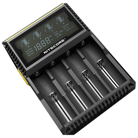 Batteries & Chargers - Nitecore D4 Digital 4-slot Universal IMR/Li-Ion Battery Charger