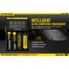 Batteries & Chargers - Nitecore D4 Digital 4-slot Universal IMR/Li-Ion Battery Charger