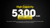 Batteries & Chargers - Nitecore NL2153HP 5300mAh Rechargeable 21700 Li-Ion Battery