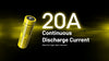 Batteries & Chargers - Nitecore NL2153HP 5300mAh Rechargeable 21700 Li-Ion Battery