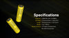 Batteries & Chargers - Nitecore NL2153HP 5300mAh Rechargeable 21700 Li-Ion Battery