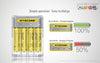 Batteries & Chargers - Nitecore Q4 4-Slot Universal IMR/Li-Ion Battery Charger (Lemonade)