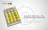 Batteries & Chargers - Nitecore Q4 4-Slot Universal IMR/Li-Ion Battery Charger (Lemonade)
