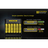 (USED/OPEN-BOX) Nitecore Q6 Six Slot 2A Universal Li-ion/IMR Battery Charger