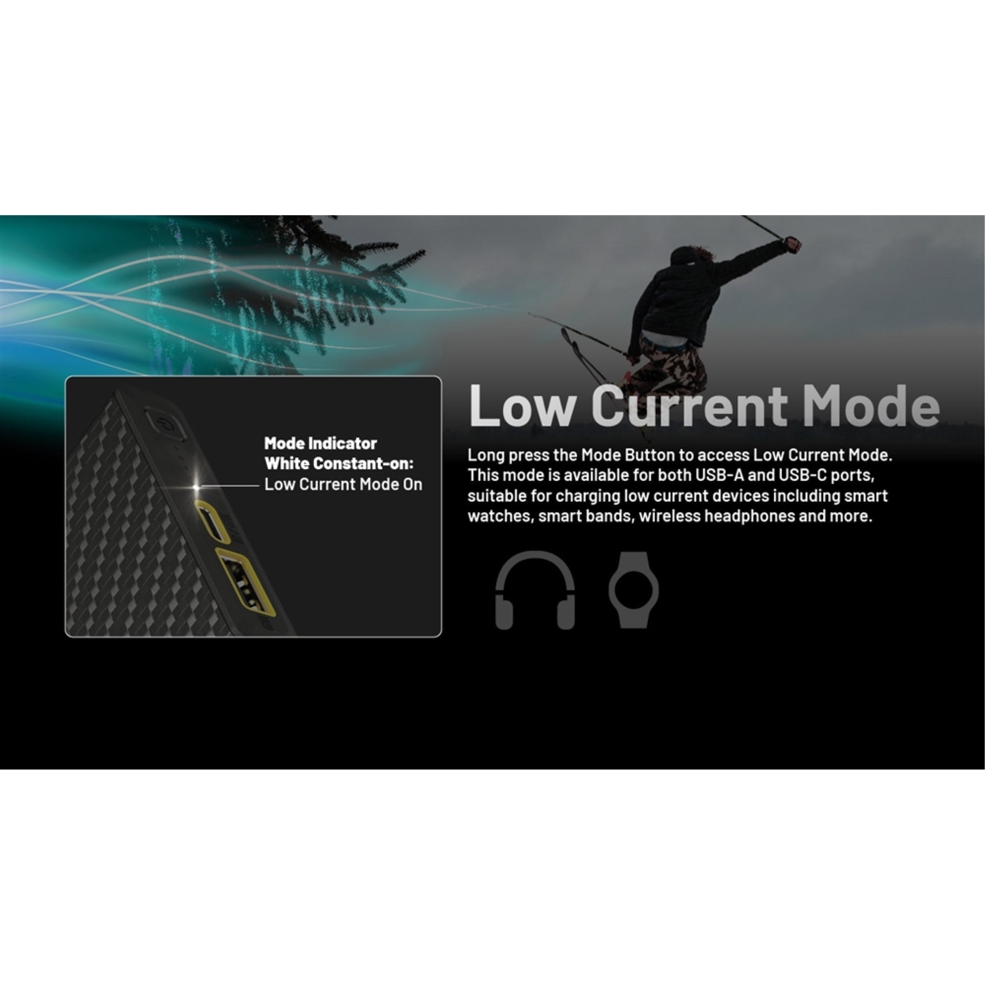 Batteries & Chargers - Nitecore Summit 10000, 10000mAh USB Power Bank For Low Temperatures