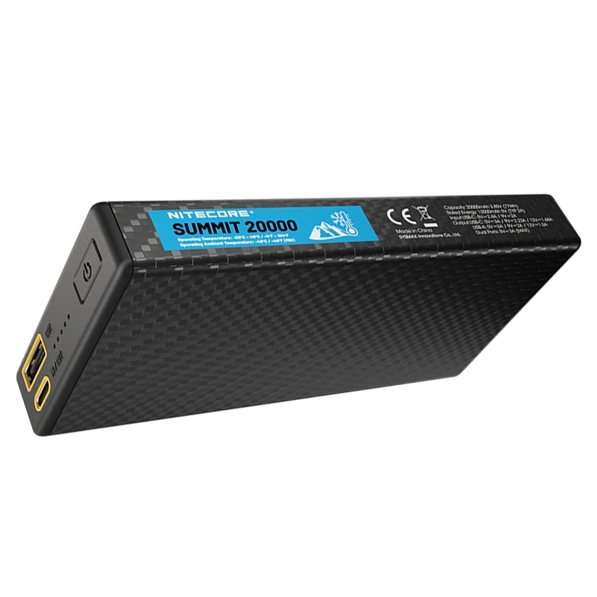 Batteries & Chargers - Nitecore Summit 20000, 20,000mAh USB Power Bank For Low Temperature