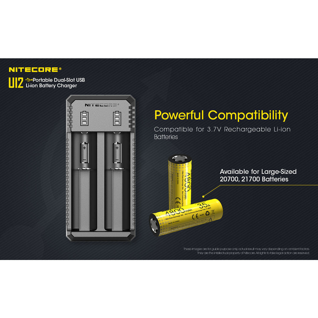 Batteries & Chargers - Nitecore UI2 Dual-Slot Intelligent USB Battery Charger (Li-Ion/IMR)