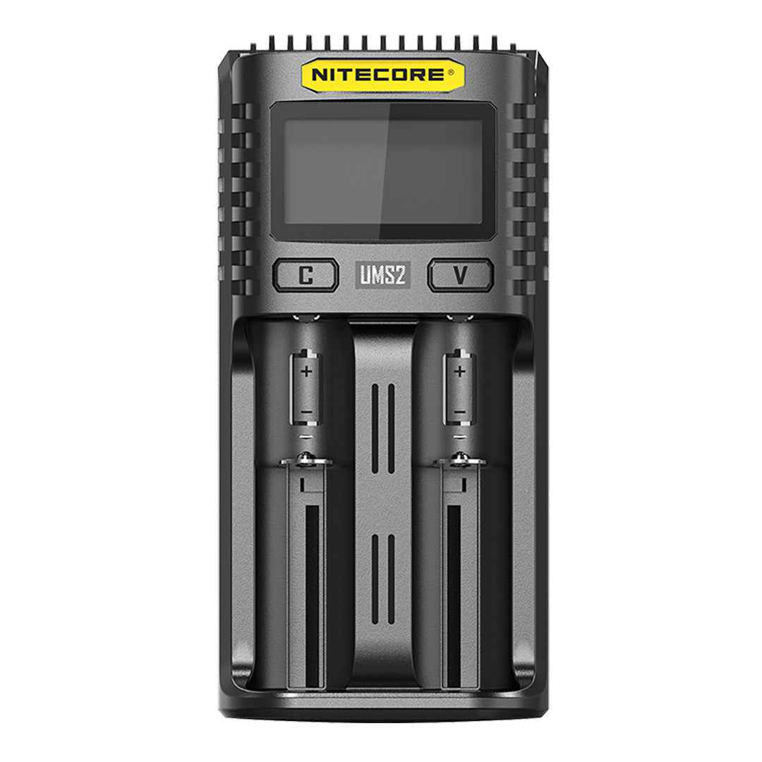 Batteries & Chargers - Nitecore UMS2 Intelligent USB 2-Slot Battery Charger (NiCD/NiMH/Li-Ion/IMR)