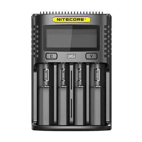 Batteries & Chargers - Nitecore UMS4 Intelligent USB 4-Slot Battery Charger (NiCD/NiMH/Li-Ion/IMR)