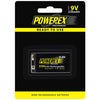 Batteries & Chargers - PowerEx PreCharged 9V Battery - True 9.6V, 230mAh, Ultra Low Self-Discharge