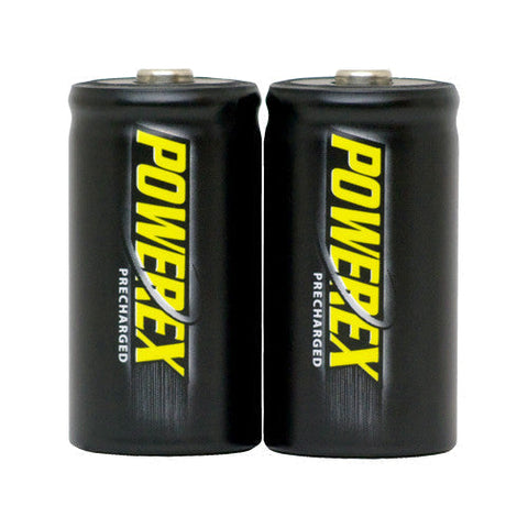Batteries & Chargers - PowerEx PreCharged C Batteries (2-Pack) - 5000mAh, Ultra Low Self-Discharge