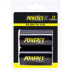 Batteries & Chargers - PowerEx PreCharged Rechargeable D Batteries (2-Pack) - 10,000mAh, Ultra Low Self-Discharge