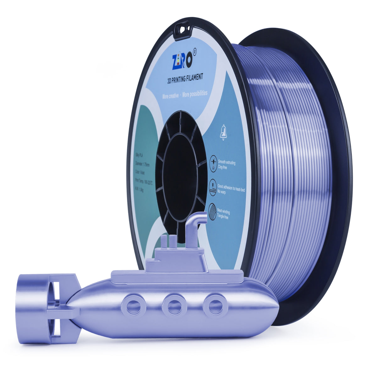 Ziro Silk PLA 1.75mm 3D Printer Filament