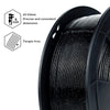 Ziro Transparent 'Twinkling' Glitter-PLA 1.75MM 3D Printer Filament