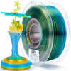 Ziro Rainbow/Gradient Transparent PLA 3D Printer Filament 1.75mm