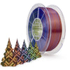 Ziro Tri-color/Co-Extrusion Silk PLA 3D Printer Filament 1.75mm