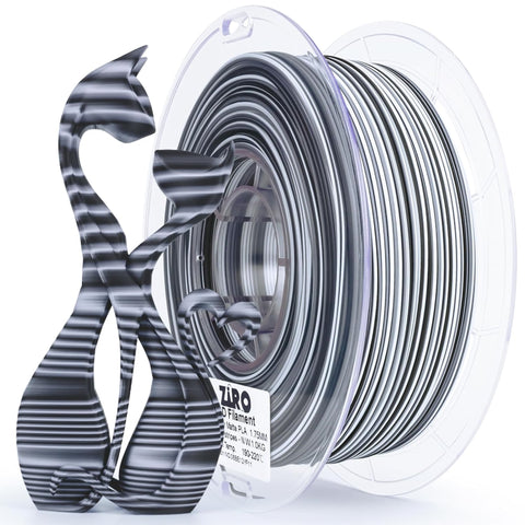 Ziro 3D Multicolor Stripes Matte PLA Filament, 1.75mm
