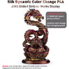 Ziro 3D Multicolor Stripes Silk PLA Filament, 1.75mm