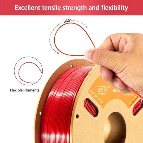 ERYONE Ultra Silk PLA Filament - 1.75mm±0.03mm