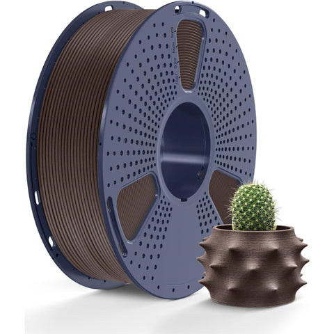 Sunlu Real Wood Fiber PLA Filament, 1.75mm, Dimensional Accuracy +/- 0.03mm