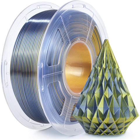 Sunlu Dual/Tri-Color Co-Extrusion Silk PLA+ 3D Printer Filament 1.75mm