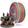 Ziro 3D Multicolor Stripes Matte PLA Filament, 1.75mm