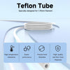 Creality PTFE Tubing, 4mm OD x 2mm ID x 1m Length, White