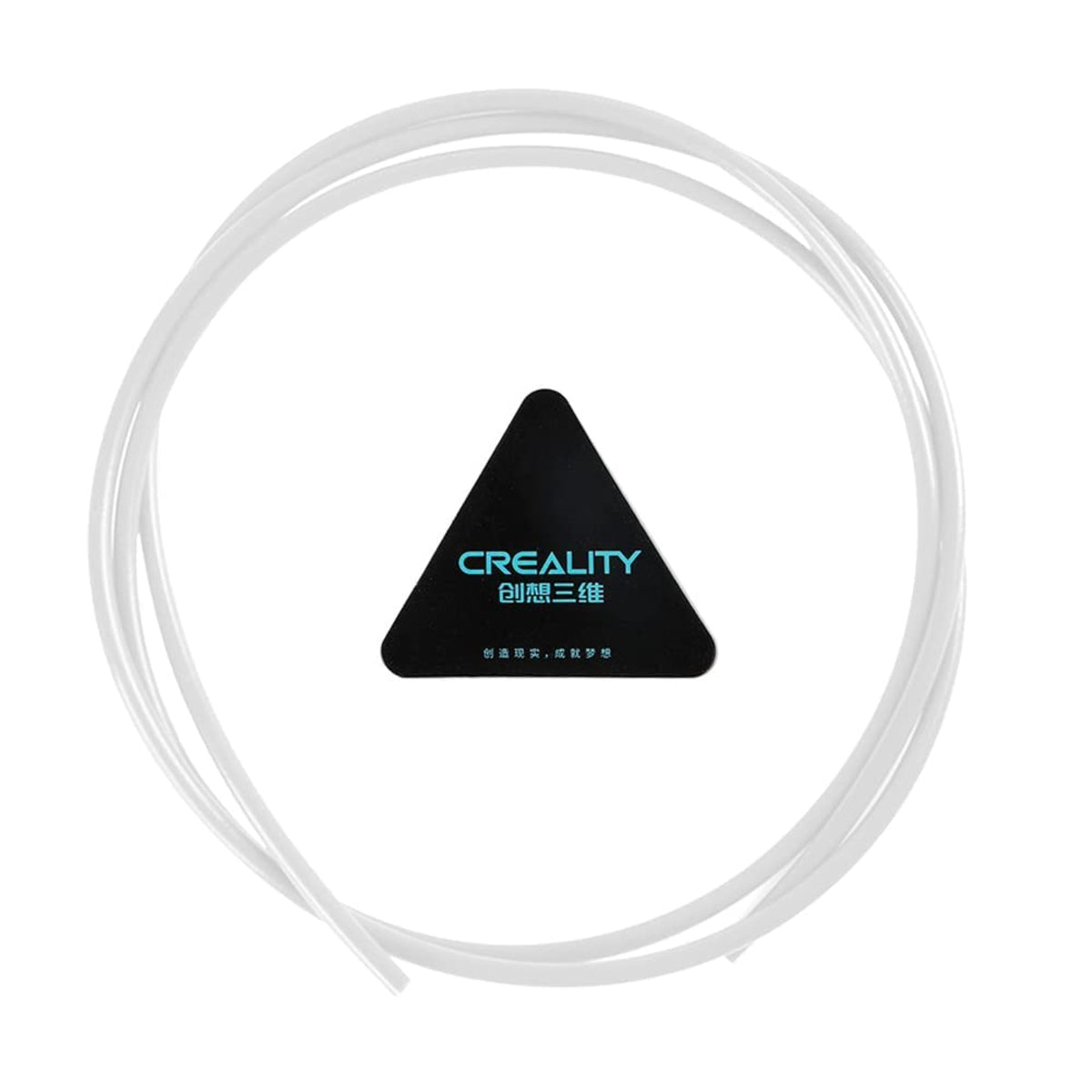 Creality PTFE Tubing, 4mm OD x 2mm ID x 1m Length, White