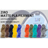 Ziro Matte PLA 1.75mm 3D Printer Filament