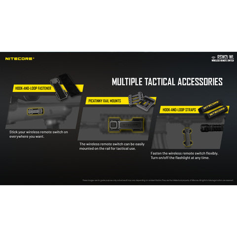 Nitecore RSW2i-WL Wireless Pressure Switch (for Intelligent Series)
