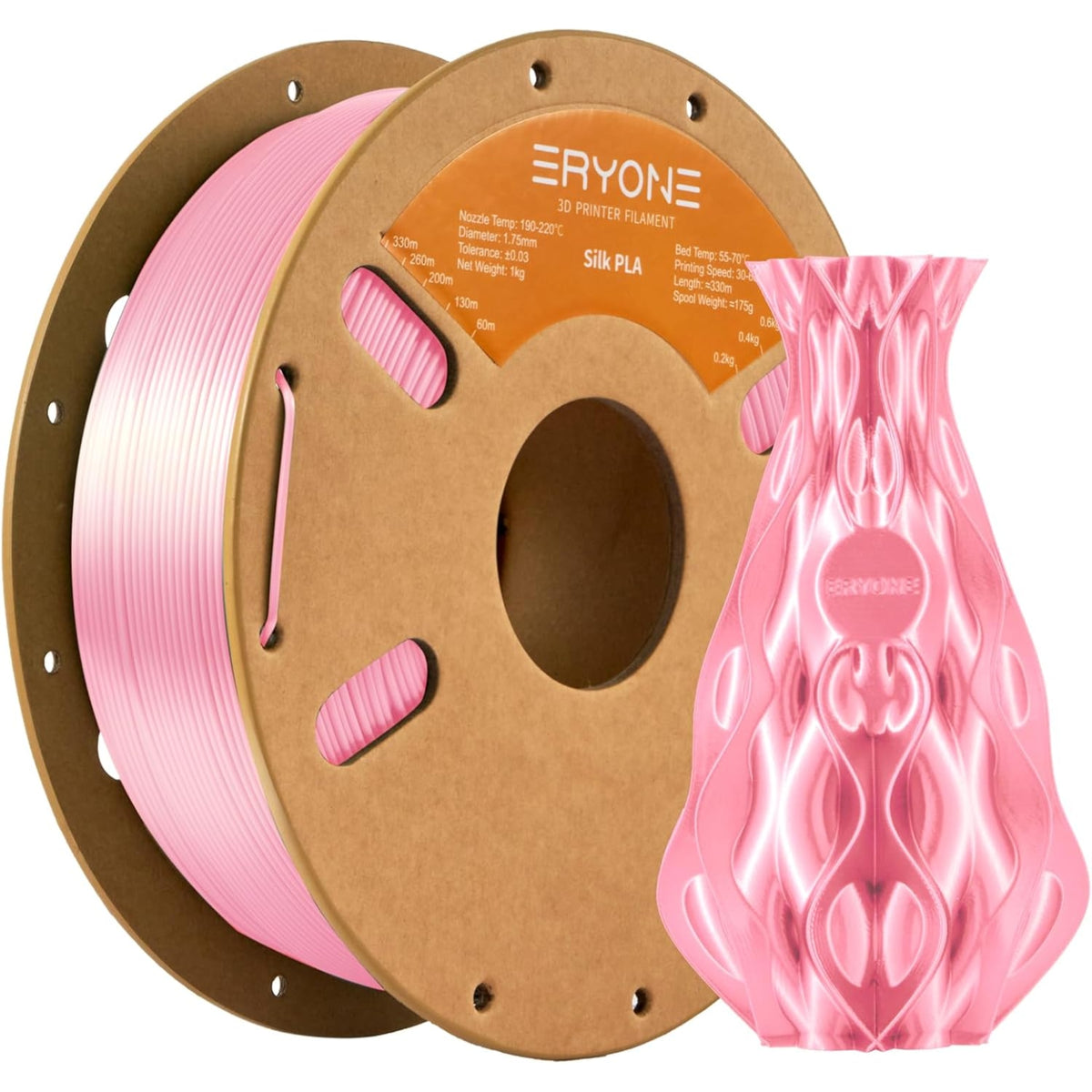 ERYONE Silk PLA Filament - 1.75mm±0.03mm