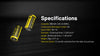 (USED/OPEN-BOX) Nitecore NL169R 950mAh USB-C Rechargeable 16340 Li-Ion Battery