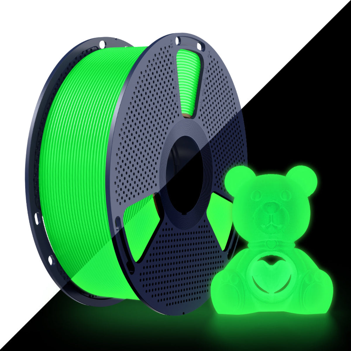 Sunlu PLA Glow-In-The-Dark Filament 1.75mm 1KG