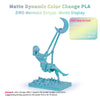 Ziro 3D Multicolor Stripes Matte PLA Filament, 1.75mm