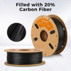 ERYONE CF-PP Carbon-Fiber Polypropelene Filament - 1.75mm±0.03mm, 700g