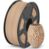 Sunlu Real Wood Fiber PLA Filament, 1.75mm, Dimensional Accuracy +/- 0.03mm