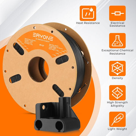 ERYONE CF-PP Carbon-Fiber Polypropelene Filament - 1.75mm±0.03mm, 700g