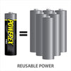 PowerEx PRO Rechargeable AA 4-Pack - 2700mAh