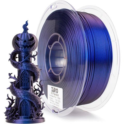Ziro 3D 'Chameleon' Color-Shifting Glitter PLA Filament, 1.75mm
