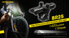 Flashlights & Headlamps - Nitecore BR25 Ultra-Bright Bike Light (1400 Lumens | Rechargeable)