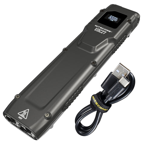 Flashlights & Headlamps - Nitecore EDC27 3000 Lumen Ultra Slim Flat EDC Flashlight