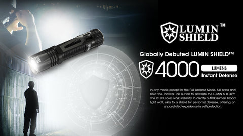 Flashlights & Headlamps - Nitecore EDC33 EDC Flashlight (4000 Lumens | USB-C Rechargeable)